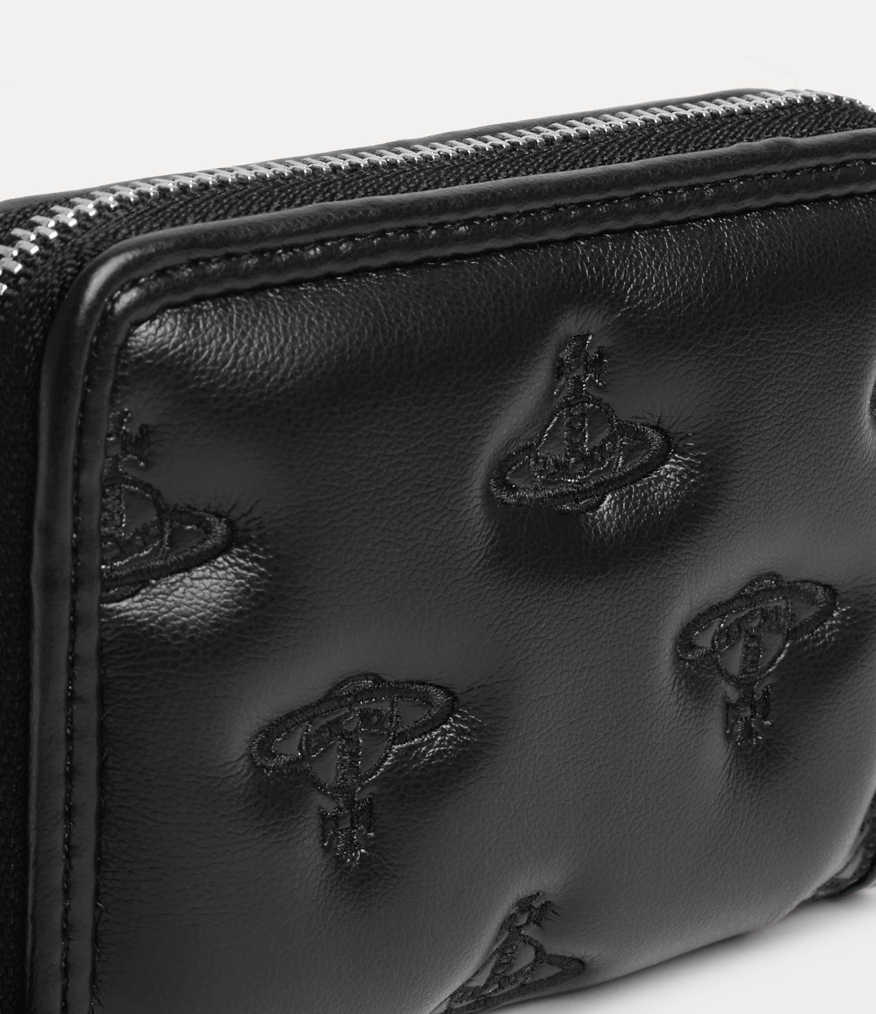 Zip Coin Case in BLACK | Vivienne Westwood®