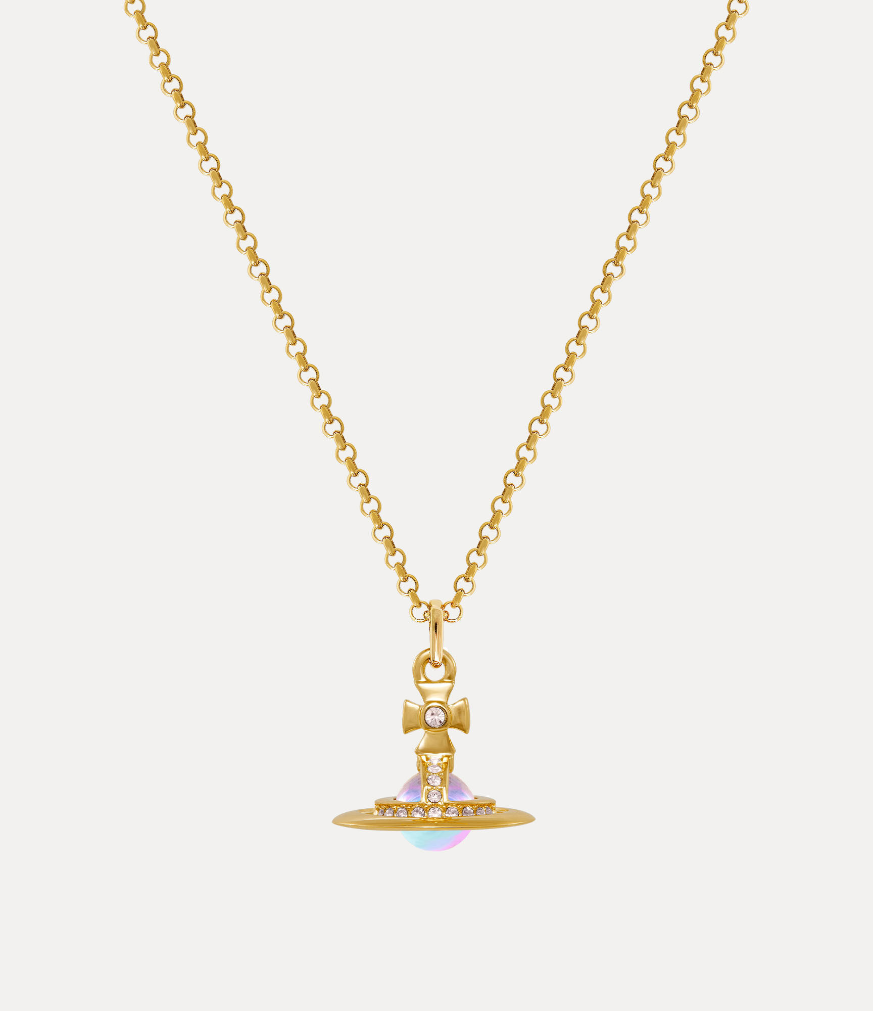 Vivienne Westwood　NEW PETITE ORB ネックレス 63020098-02R861-_GOLD-LIGHT-