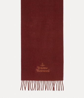 30X180 EMBROIDERED LOGO SCARF