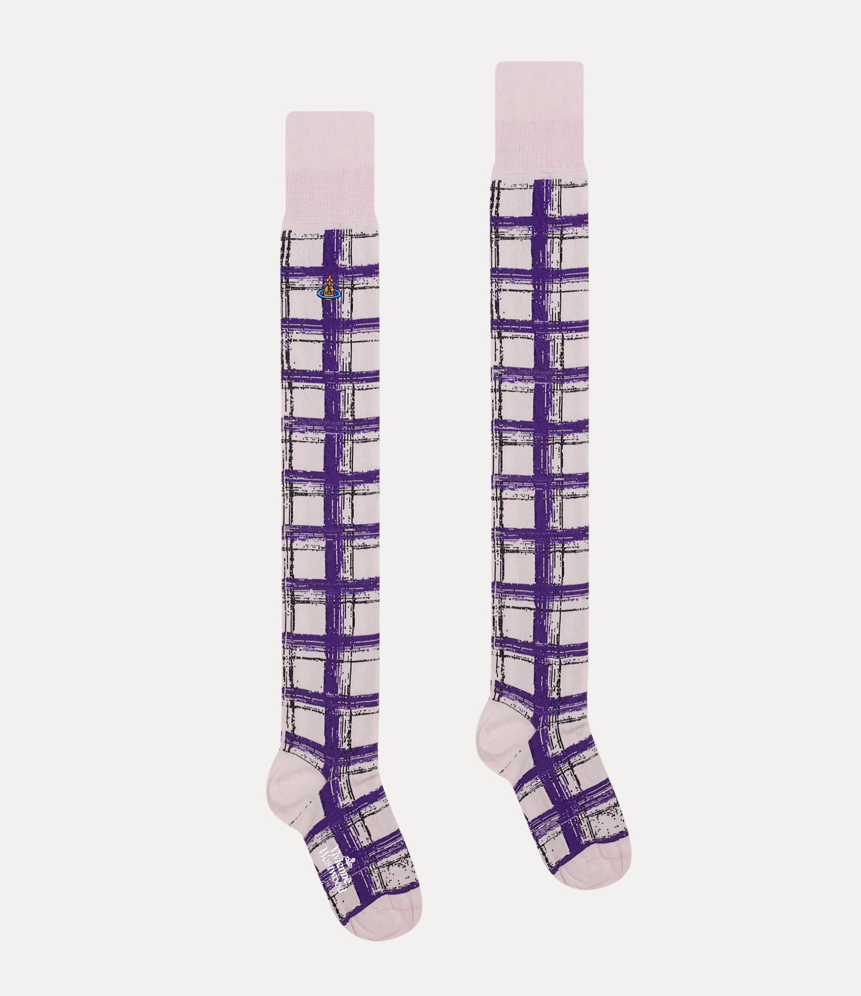 Check Over The Knee Sock  large image number 2