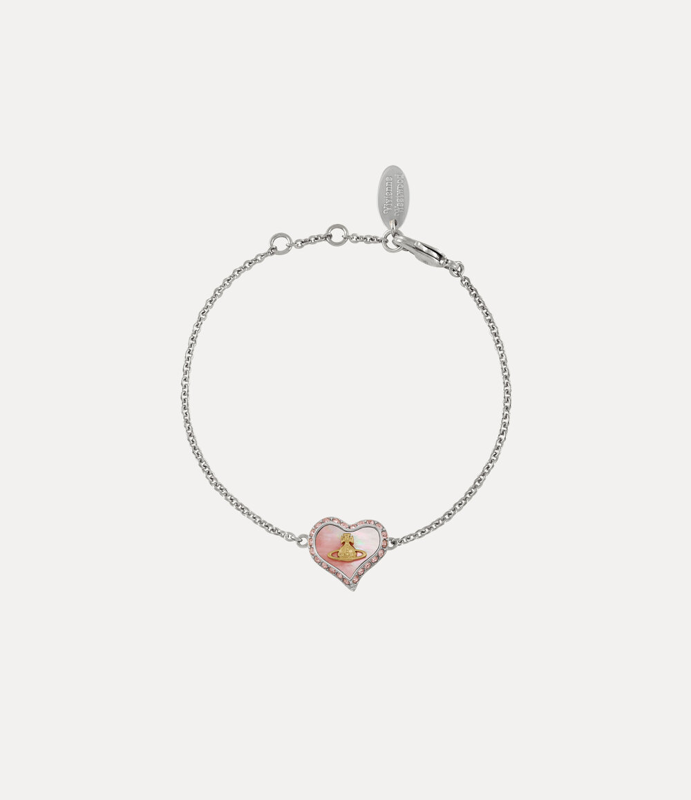Vivienne Westwood Petra Bracelet in Silvergoldcoral