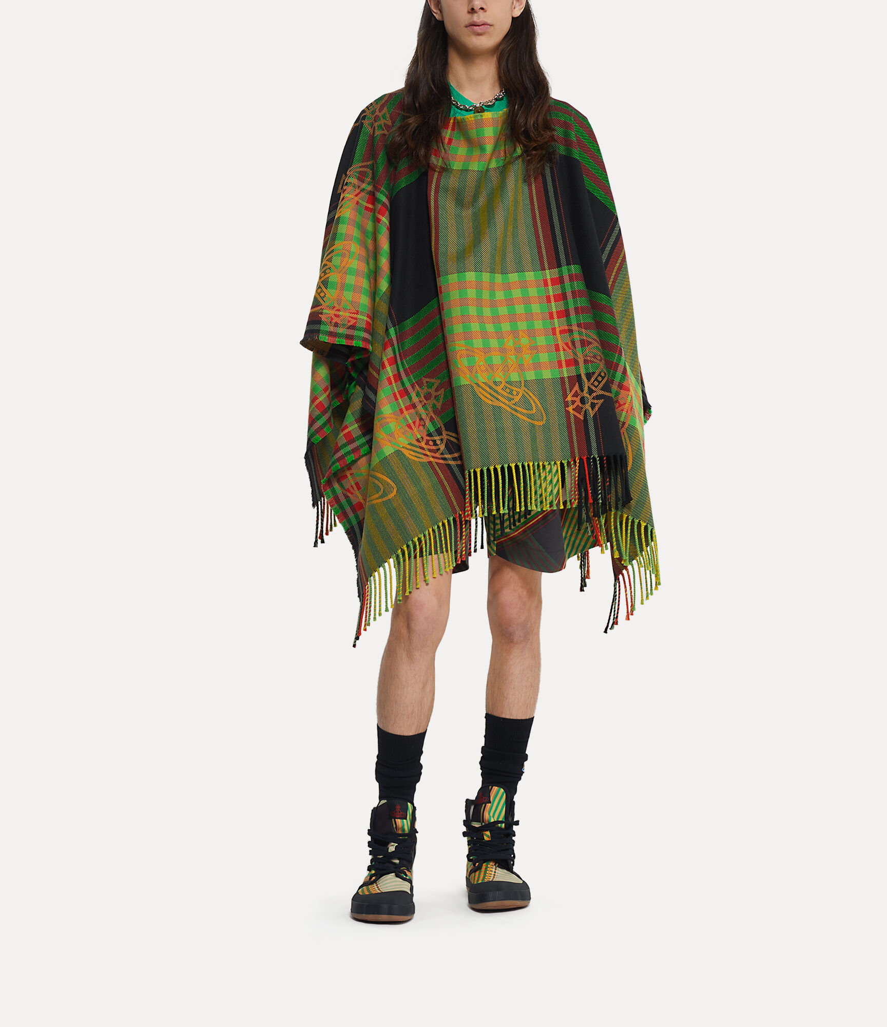 Combat Tartan Poncho  large image number 2