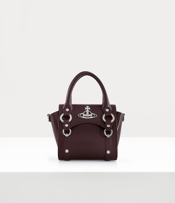 Shop Vivienne Westwood Betty Mini Handbag Chain In Brown
