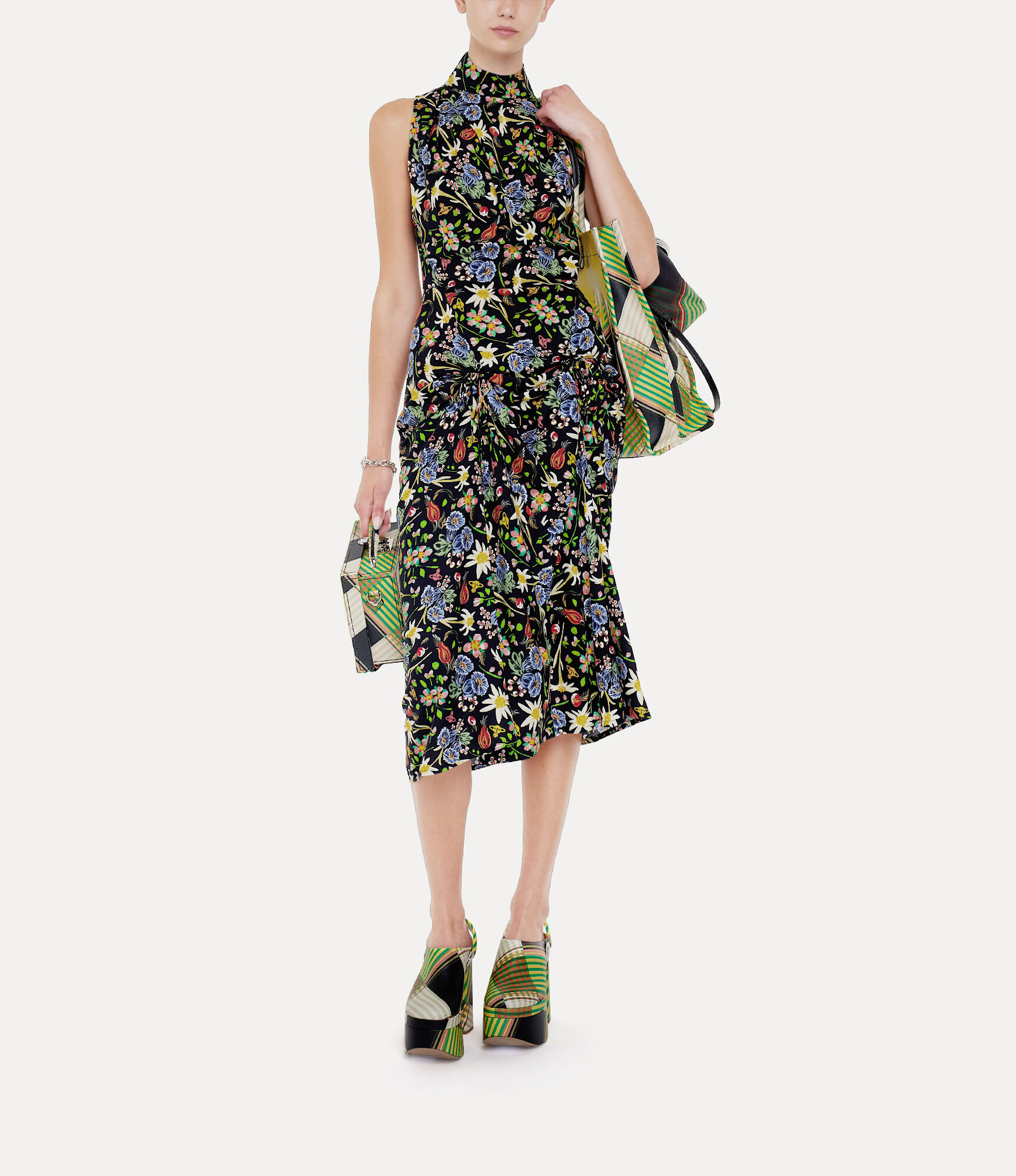 Sleeveless cj midi dress  large image number 3