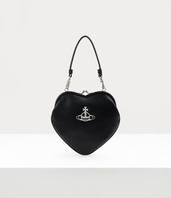 Belle heart frame purse