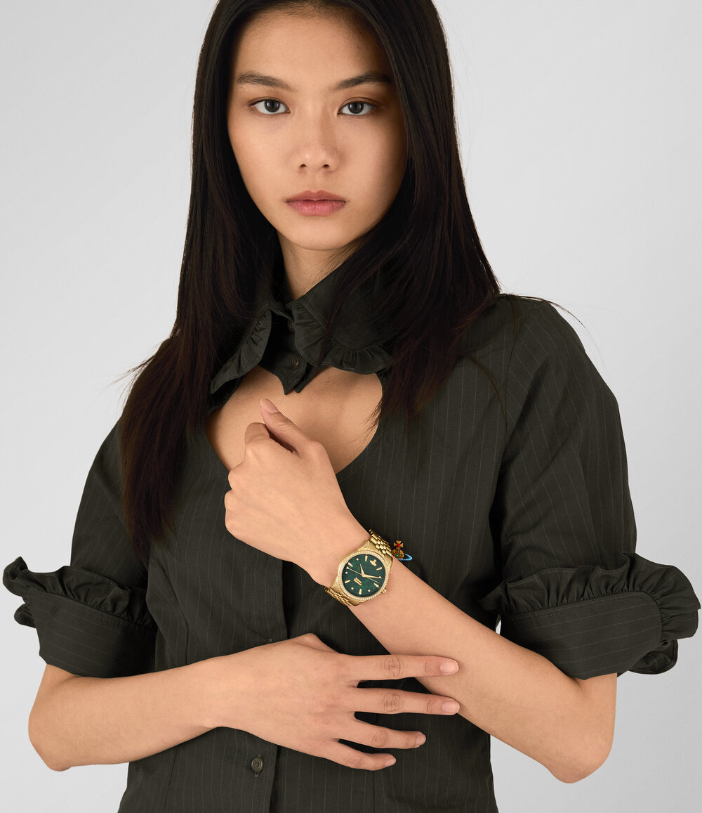 Vivienne Westwood Wallace Watch in Gold, view 2
