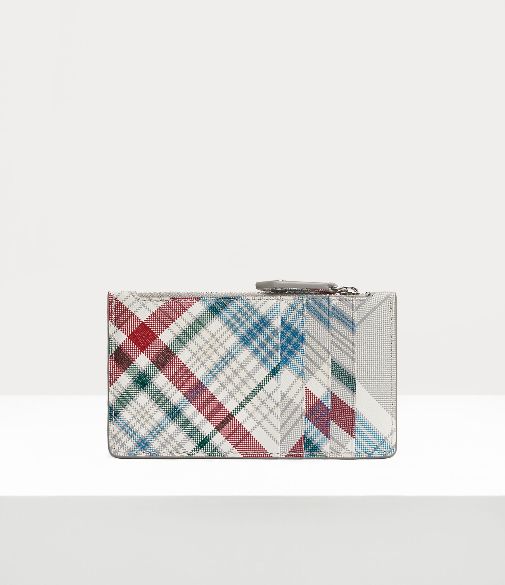 Saffiano print slim long card holder  large image number 3