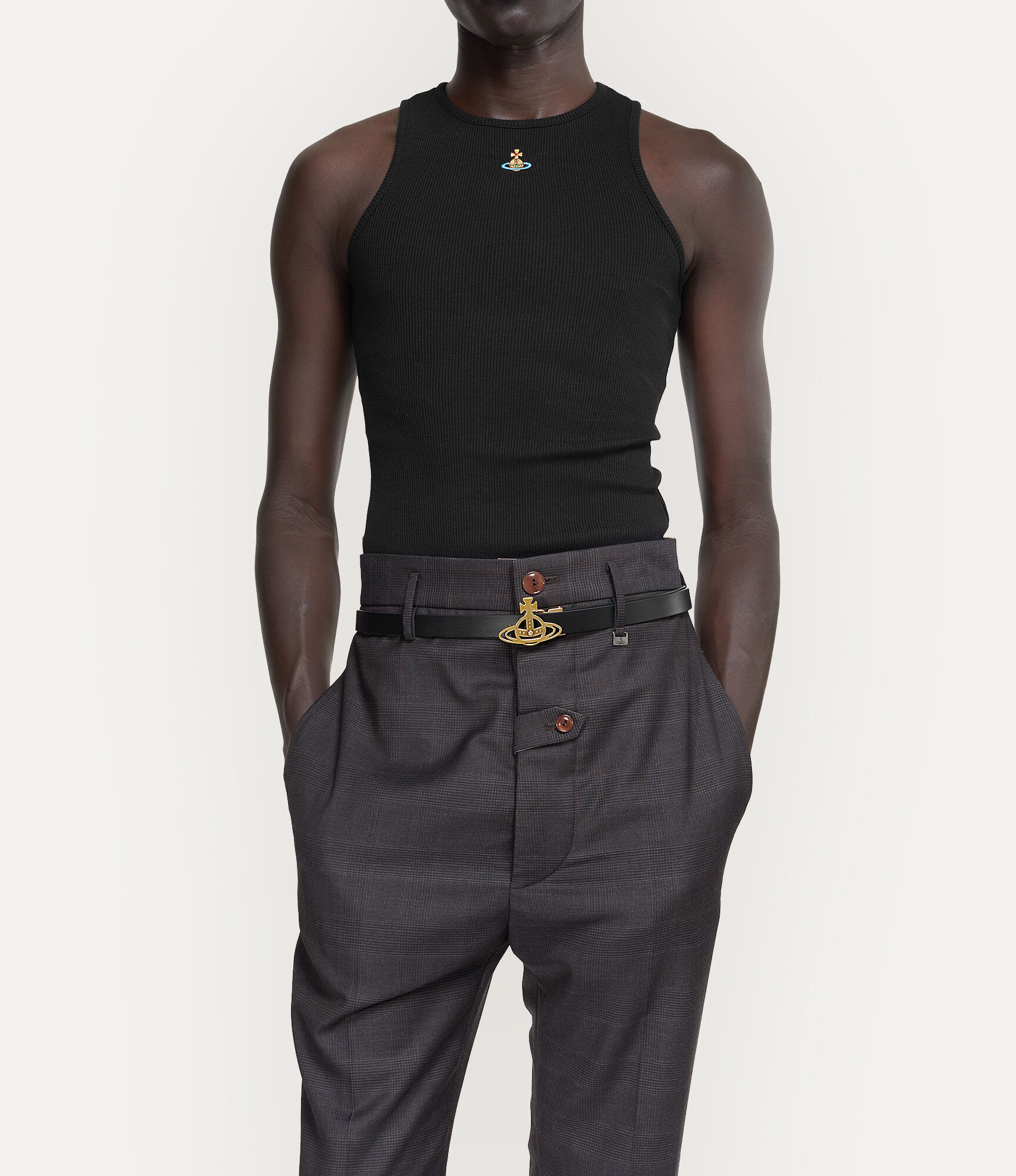 Small Line Orb Buckle Belt  large image number 2