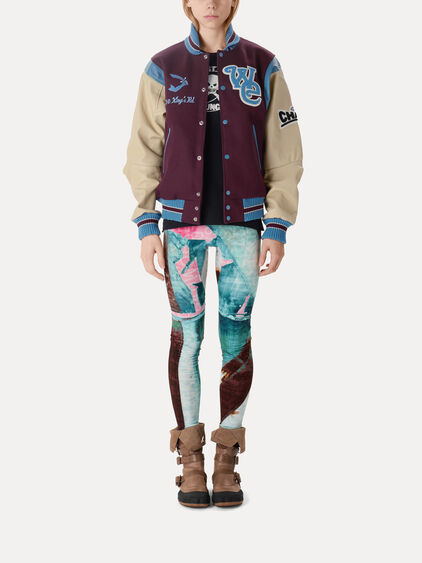 Worlds End Letterman Jacket