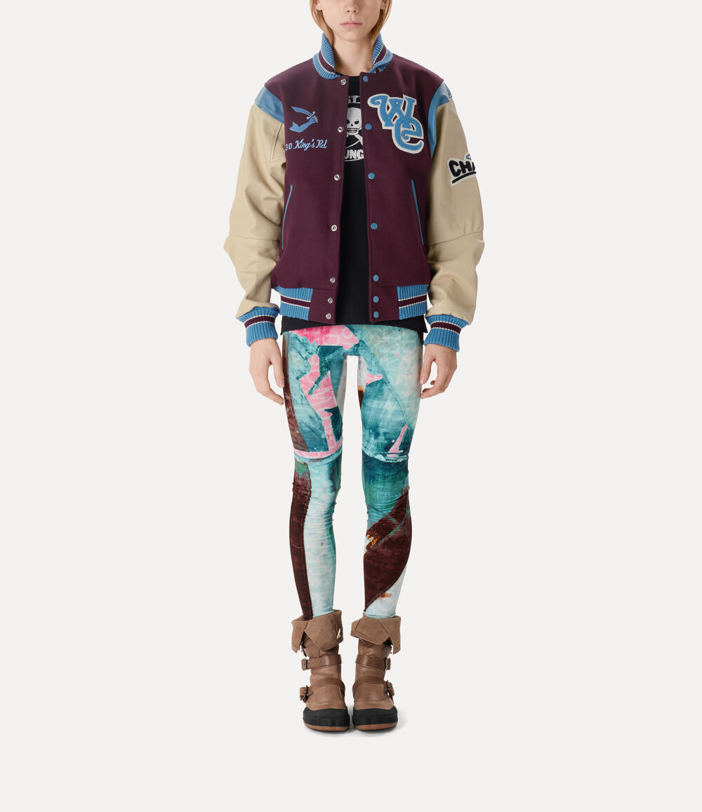 Vivienne Westwood Worlds End Letterman Jacket, view 2