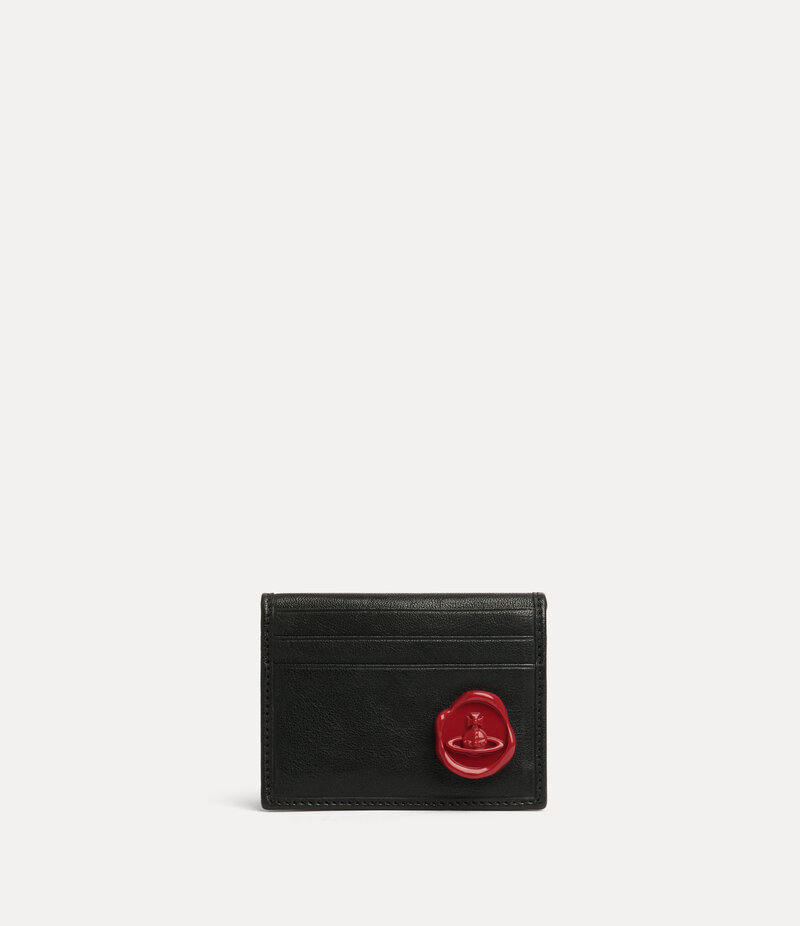 Vivienne Westwood Man. Card Holder in Black