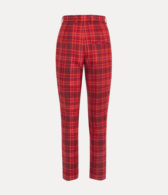 cigarette pants plaid Our Paperbag Waist is such a vibe high quality Nana Cigarette Trousers
