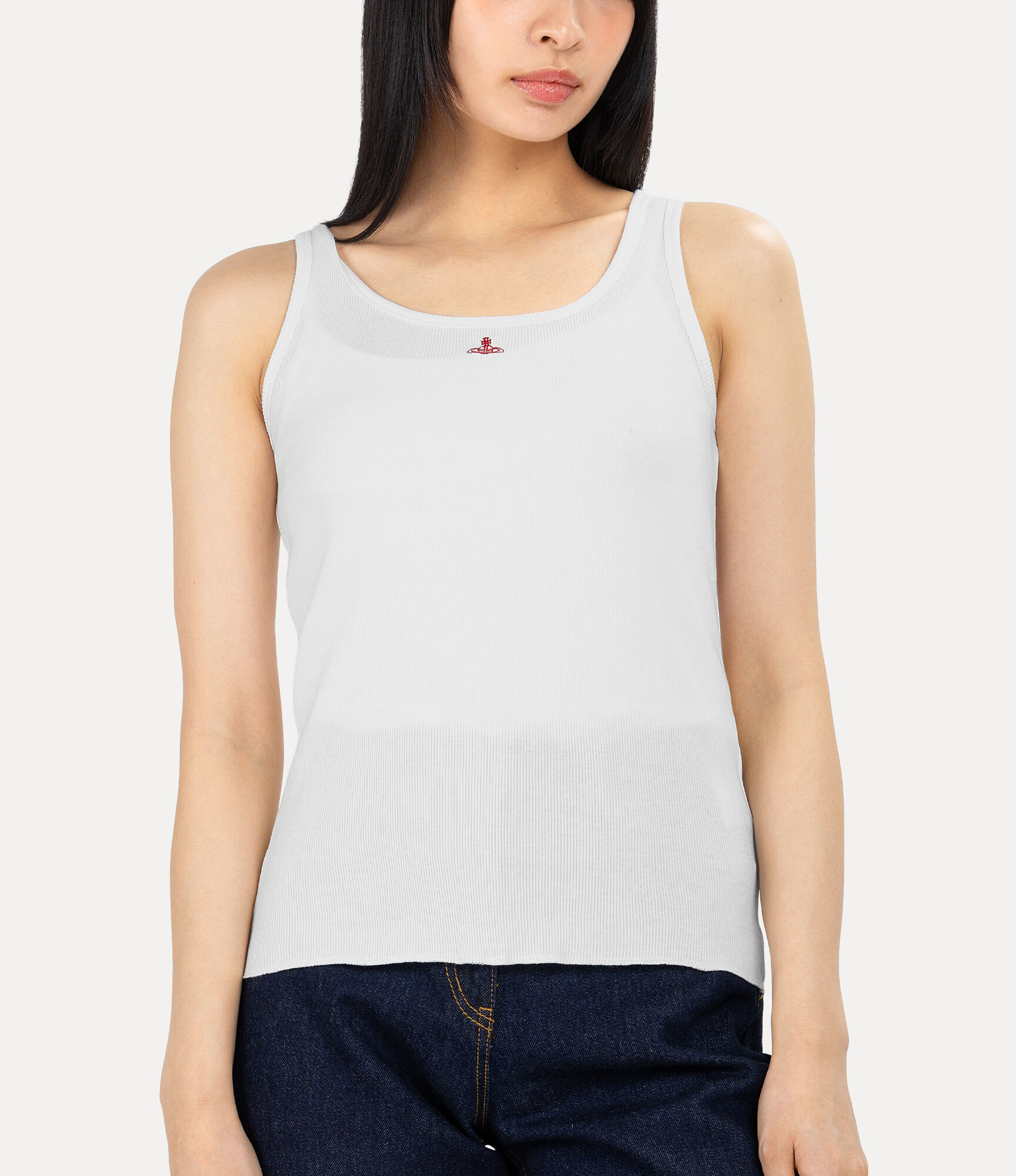 Organic Cotton Ribbed Tank Top  large image number 4