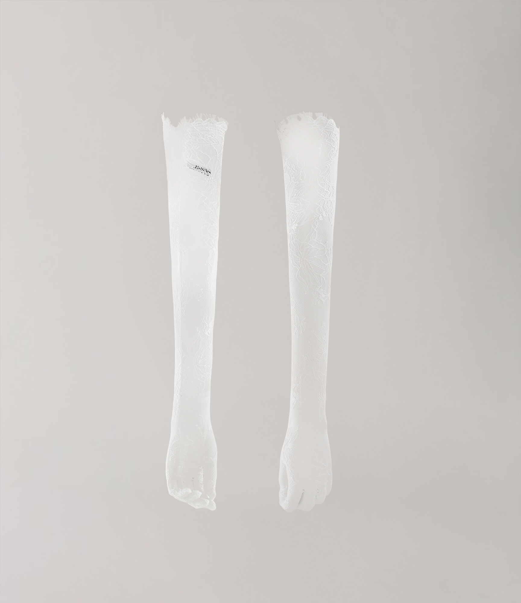 Delicate Lace Opera Gloves 43cm