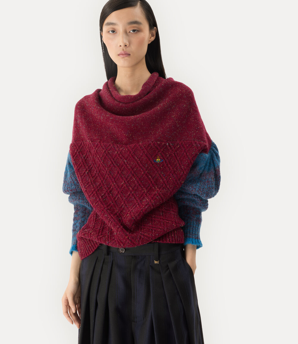 Vivienne Westwood Romy High Neck Jumper, view 5