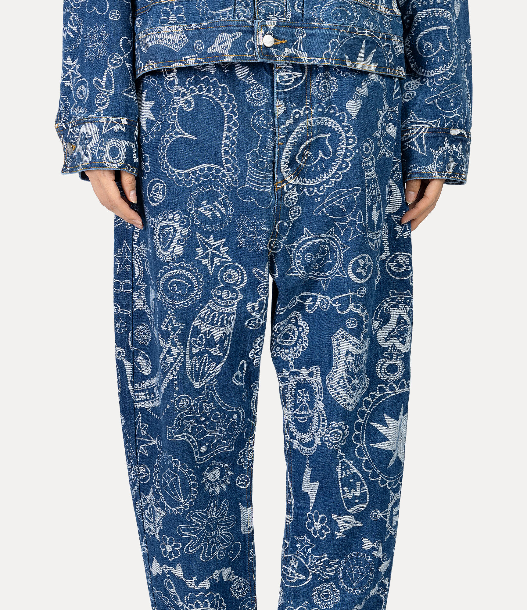 Wild Jewellery Denim Pants  large image number 7