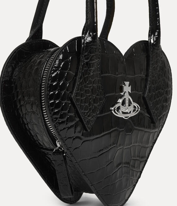 Josephine Heart Crossbody Bag in BLACK Vivienne Westwood®