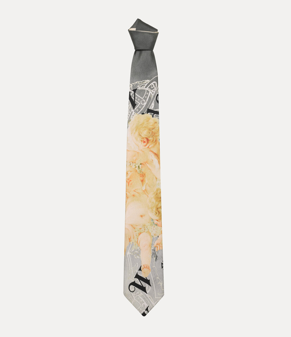 Vivienne Westwood Tie 8.5cm in Dark Grey