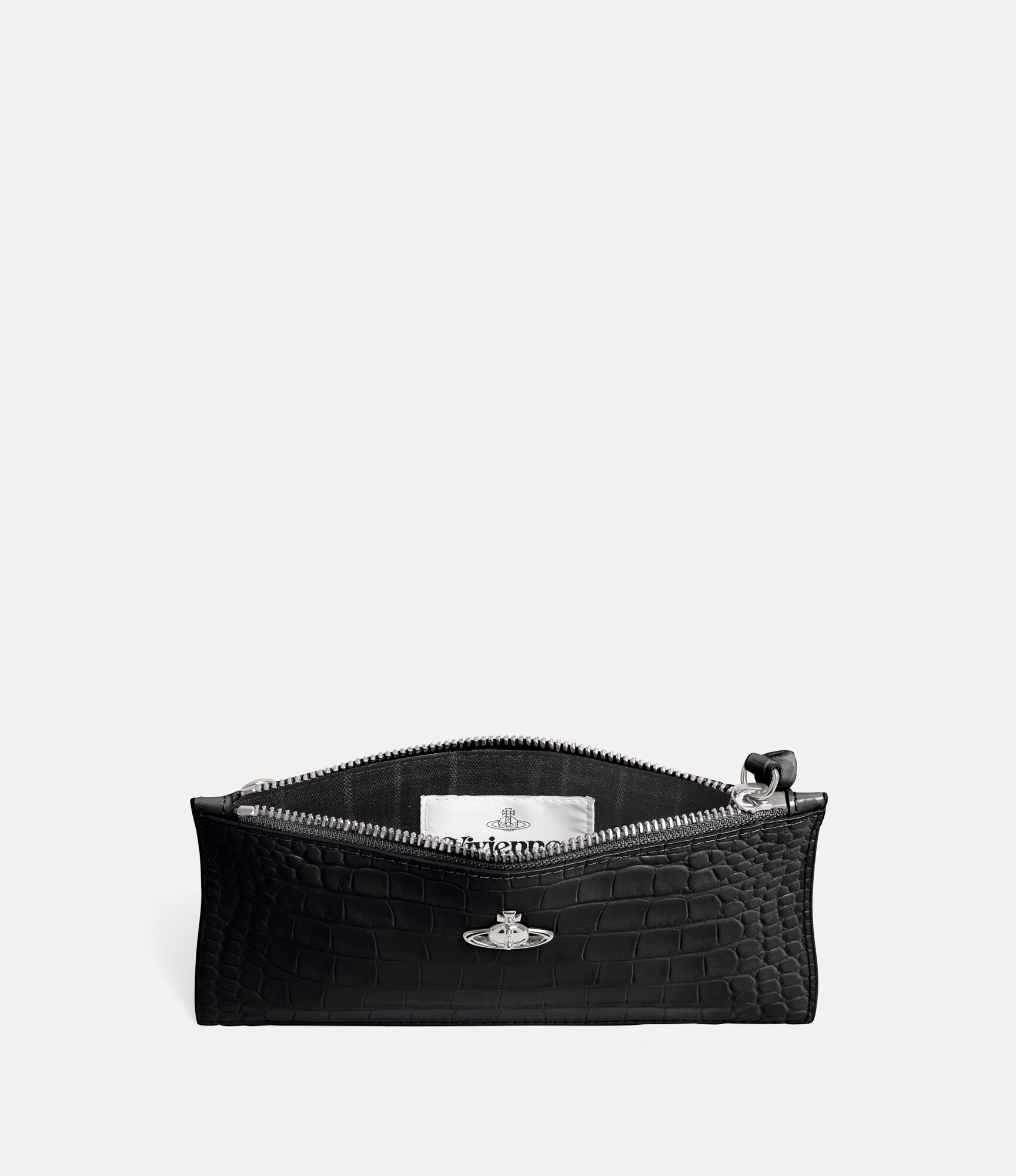 Small Flat Zip Clutch  large image number 5