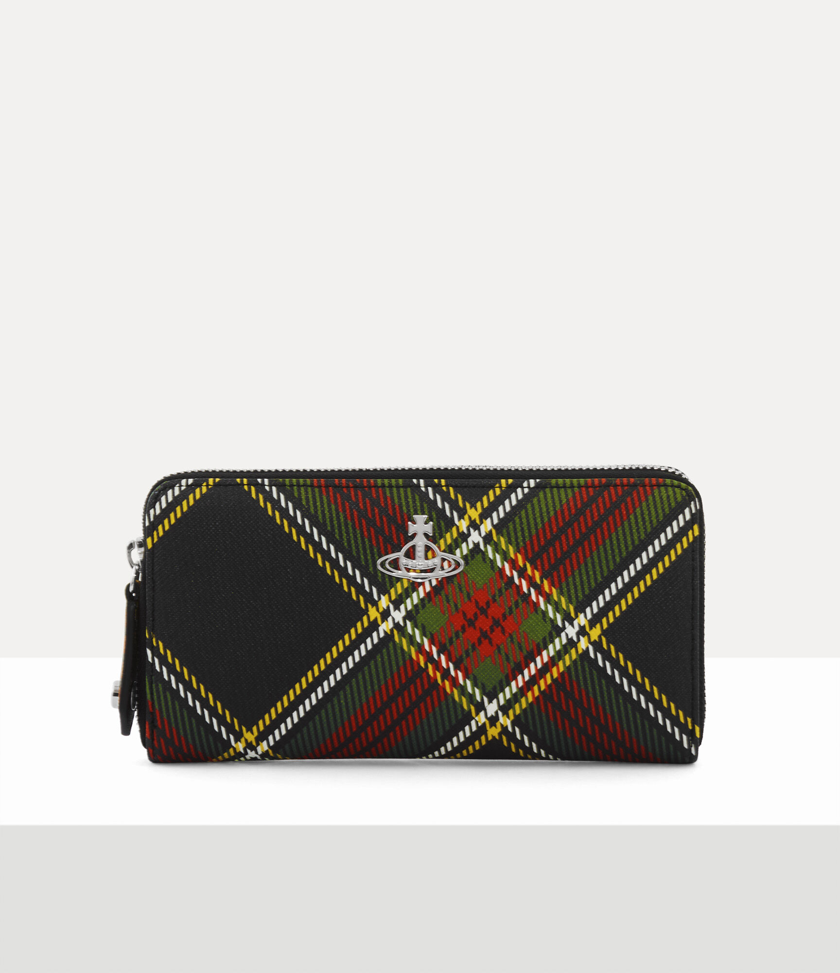 Classic Zip Round Wallet in CHELSEA-TARTAN | Vivienne Westwood®