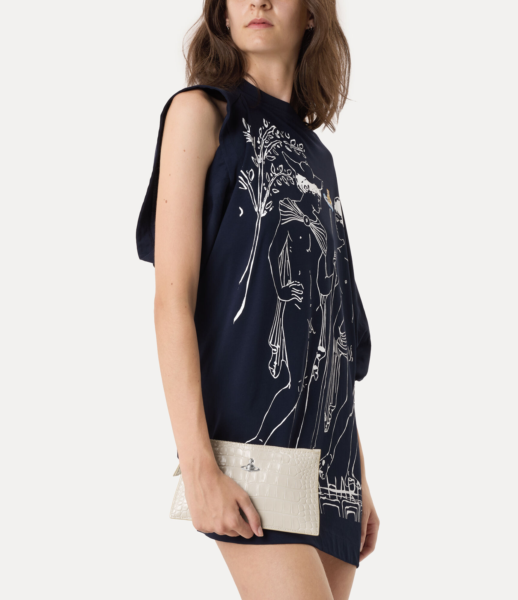 Small Flat Zip Clutch  large image number 2
