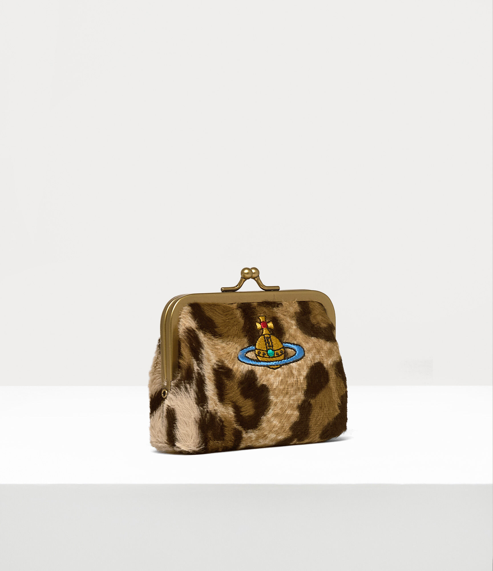 Frame Coin Purse in LEOPARD | Vivienne Westwood®