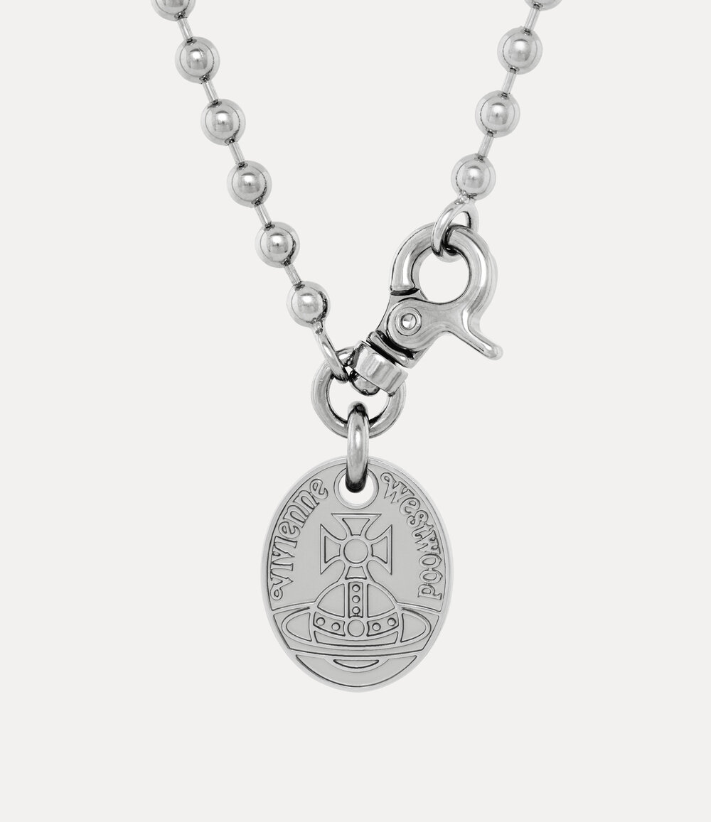 Vivienne Westwood Man. Sofiane Pendant Necklace in silver