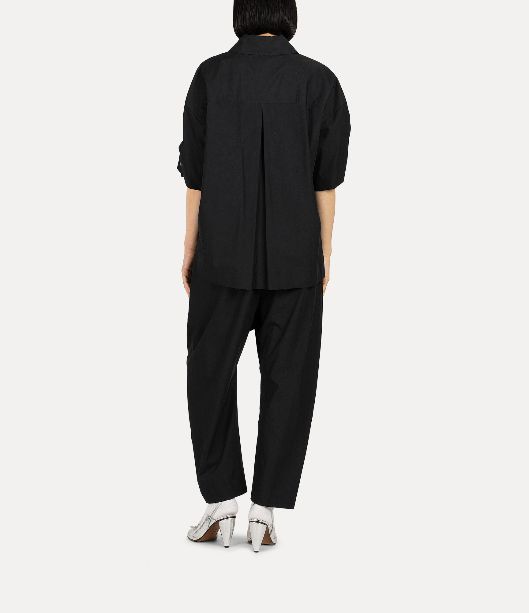 Pleat Shirt in BLACK | Vivienne Westwood®