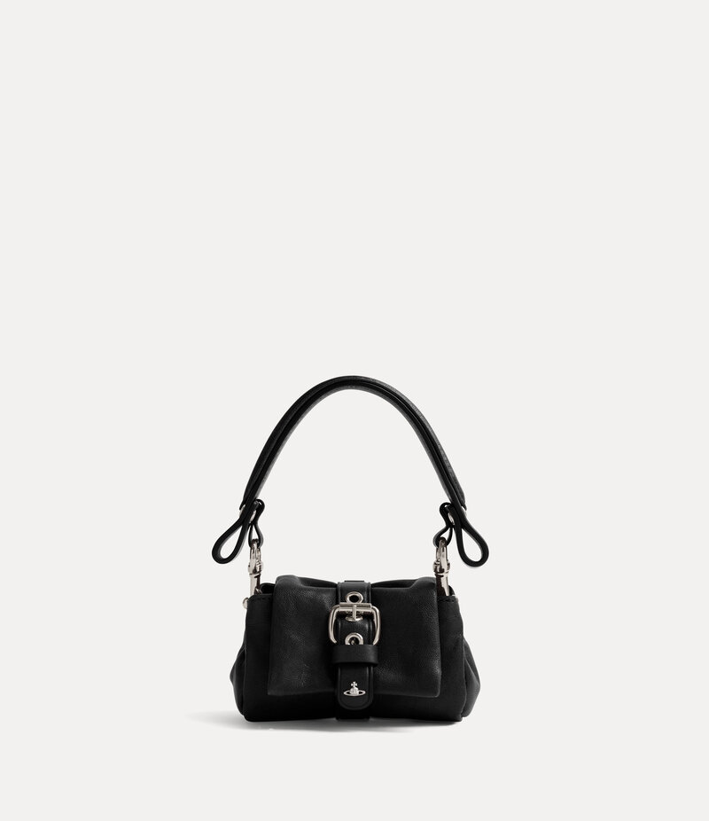 Vivienne Westwood Hazel Treasure Charm Handbag in Black
