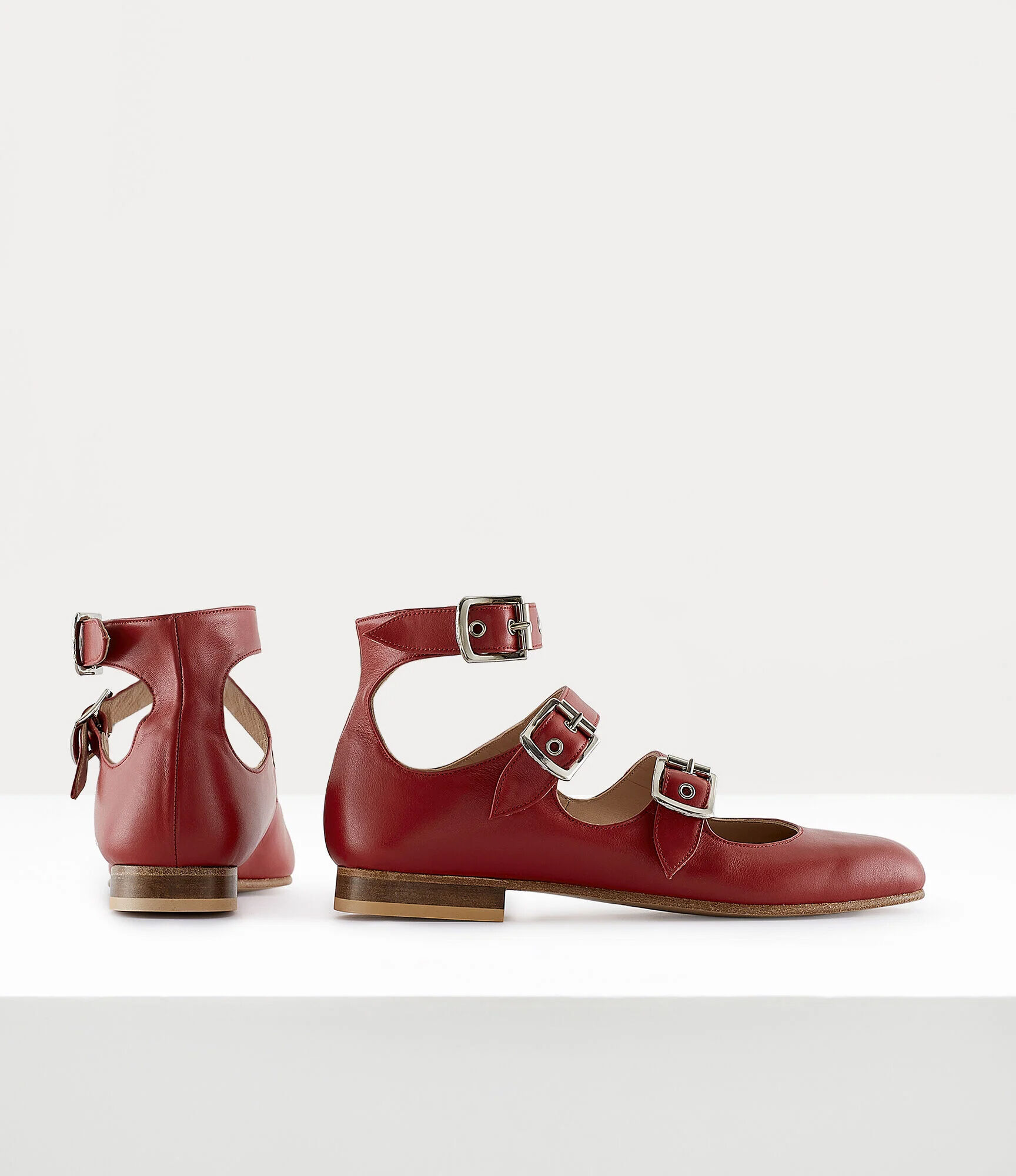 Roman Three Strap Sandals in RED Vivienne Westwood®