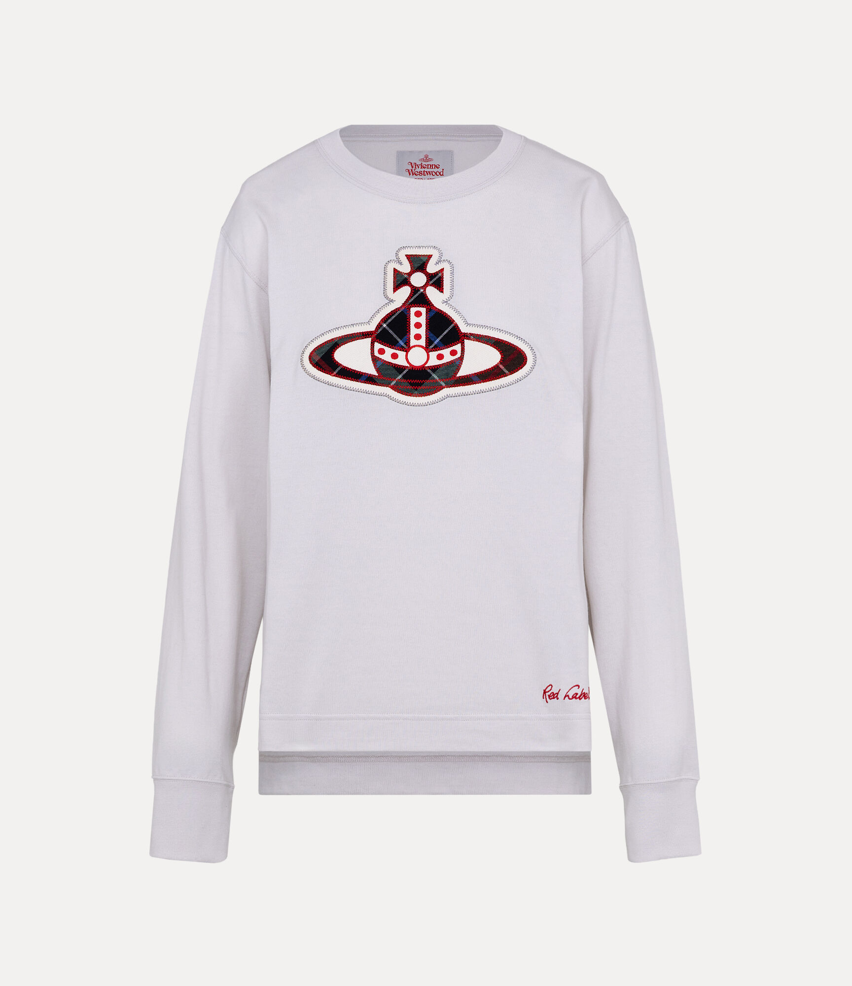 Tartan Check Orb LS T-shirt