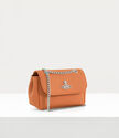 Saffiano biogreen small purse with chain immagine grande numero 4