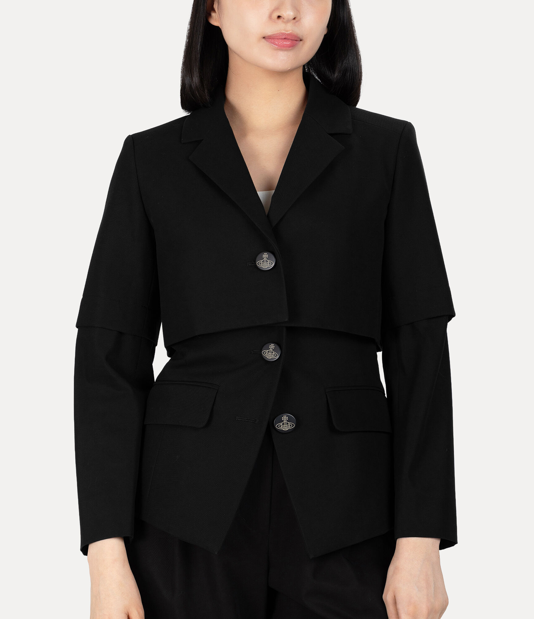 High Twist Twill Detachable Jacket  large image number 5