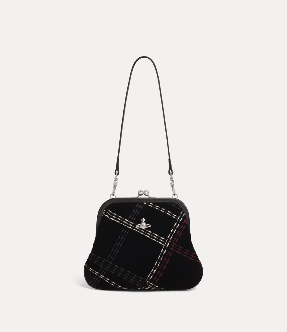 Vivienne Westwood Vivienne Clutch in Black Multicolor