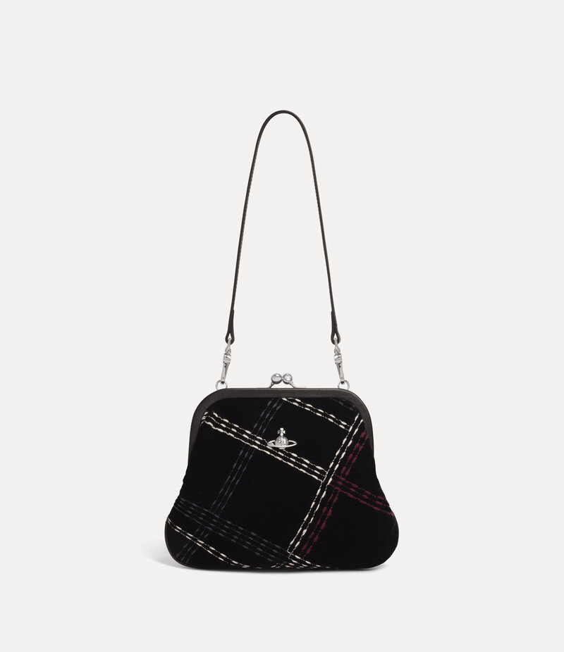 Vivienne Westwood Vivienne Clutch in Black Multicolor