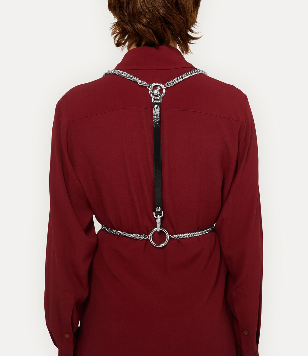 Vivienne Westwood Medallion Chain Harness, view 4