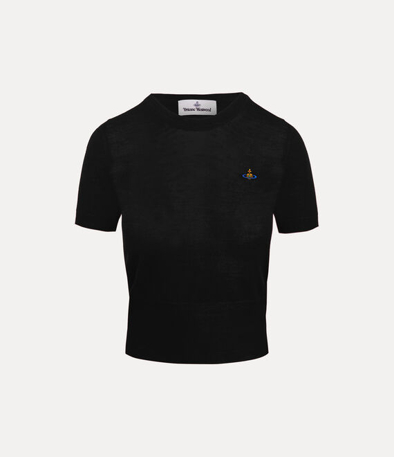 Vivienne Westwood Classic Orb T-shirt In Black