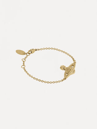 Mini bas relief chain bracelet