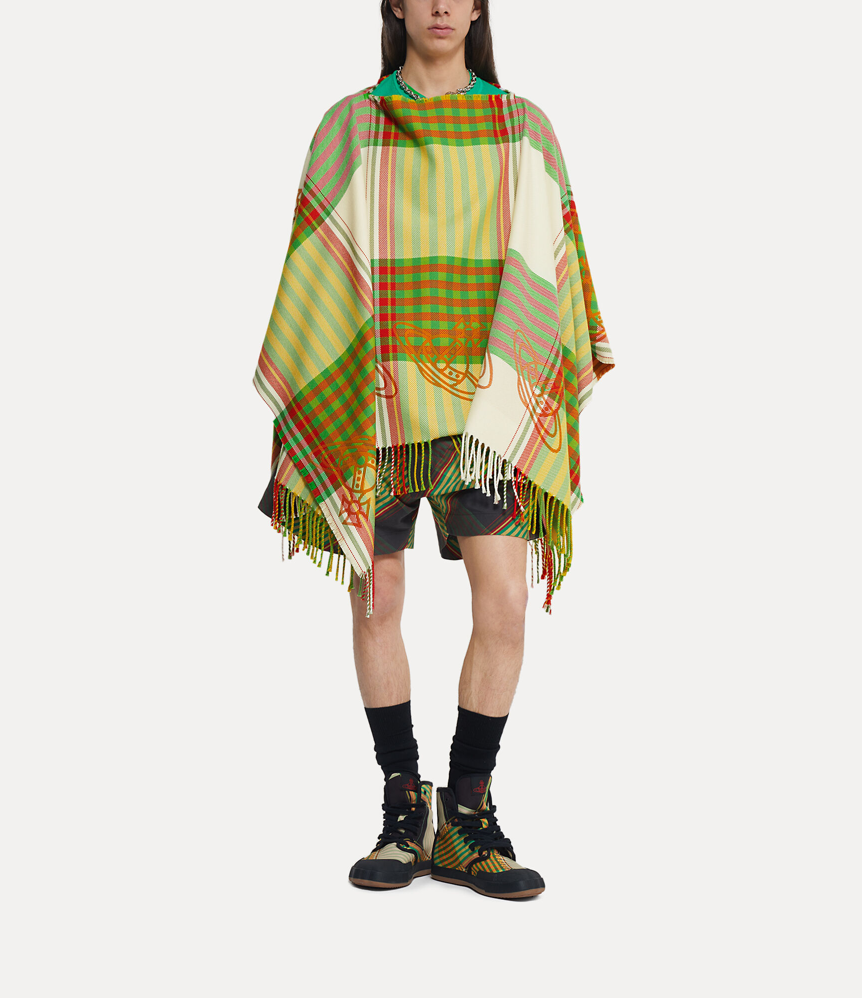 Combat Tartan Poncho  large image number 3