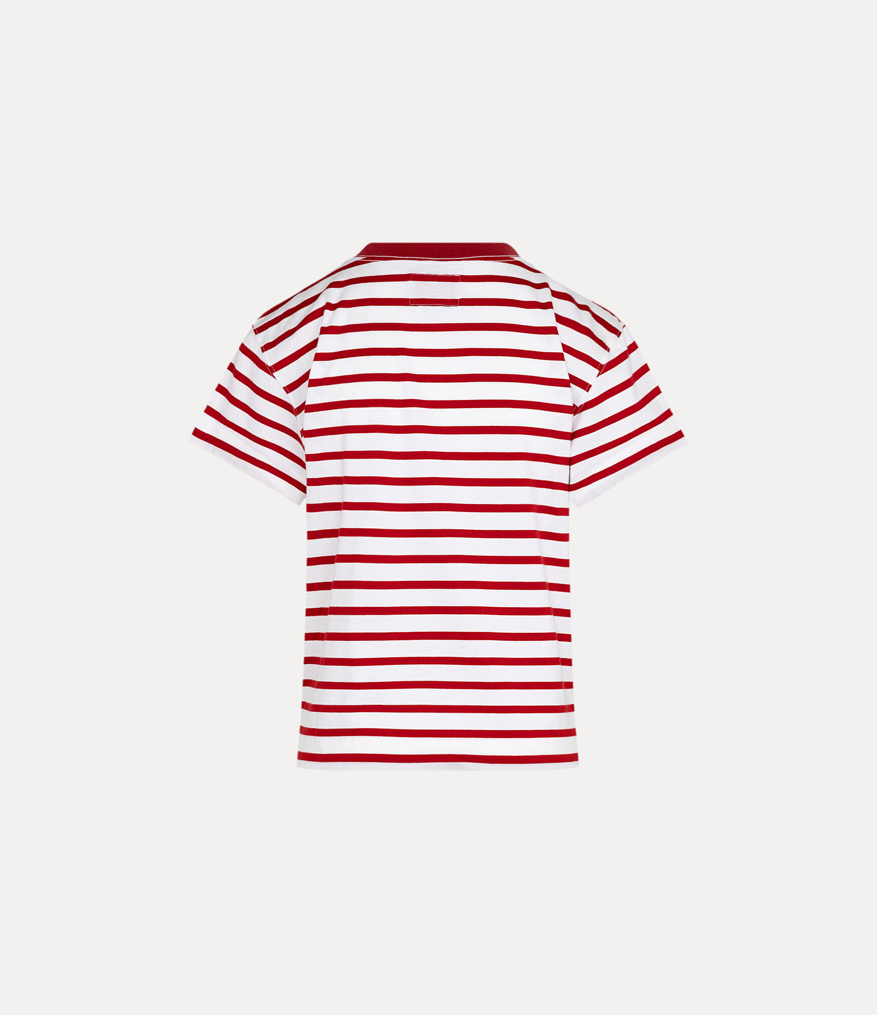 Cat Print Boy's Short T-shirt in RED | Vivienne Westwood®