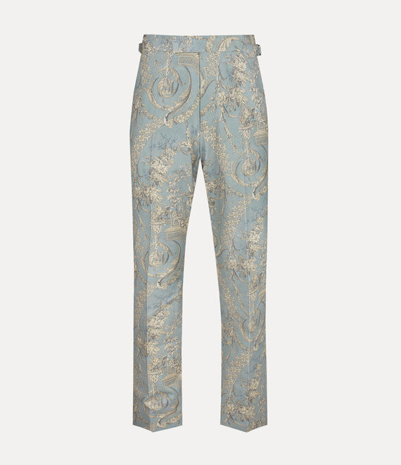 Shop Vivienne Westwood Sang Trousers In Light-blue