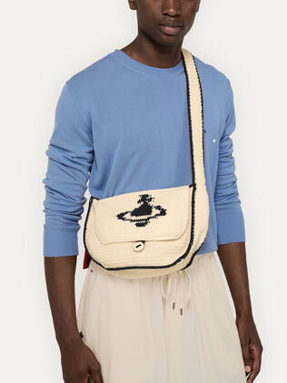 Lucky Halfmoon Crochet Bag