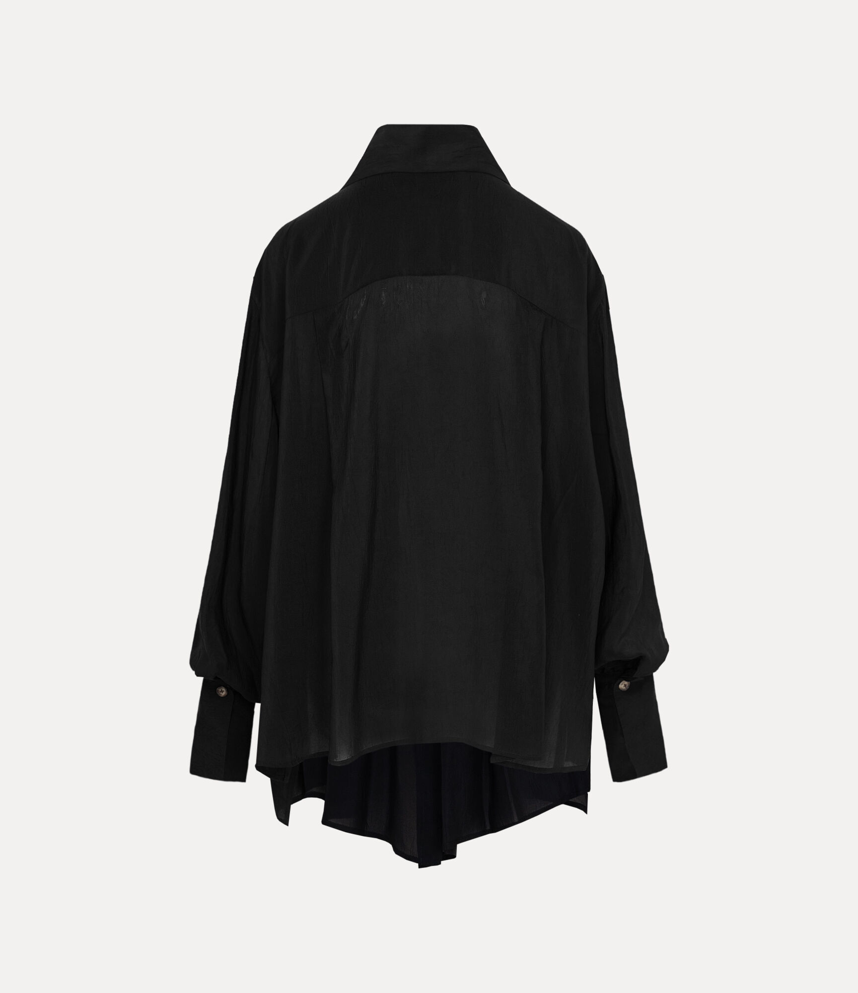 Gathered Volume Blouse in BLACK | Vivienne Westwood®