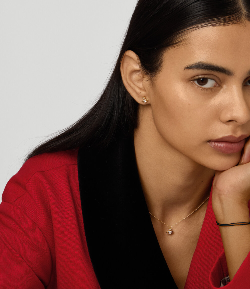 Vivienne Westwood Battersea Earrings, view 2