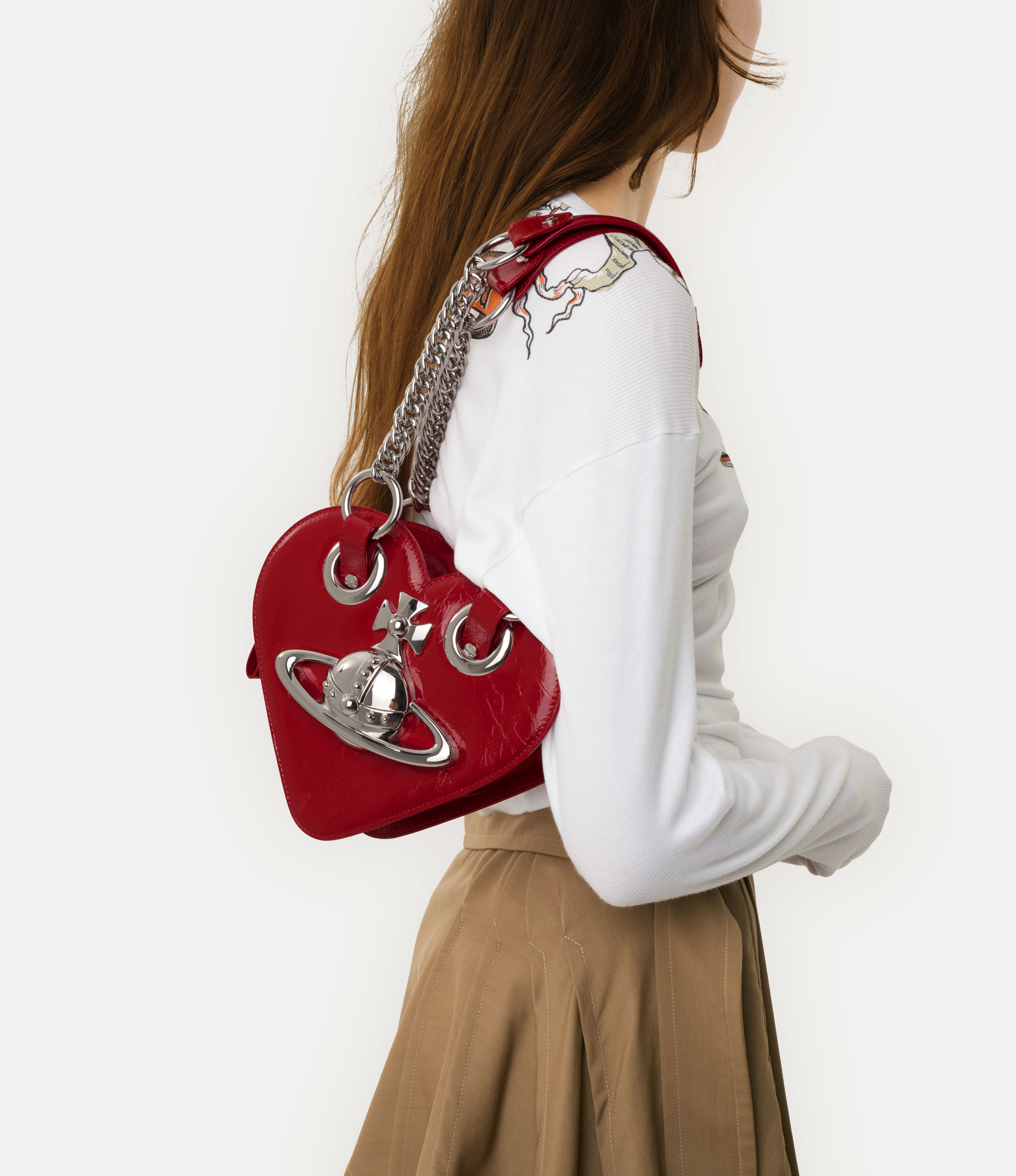 Juliet Heart Chain Bag