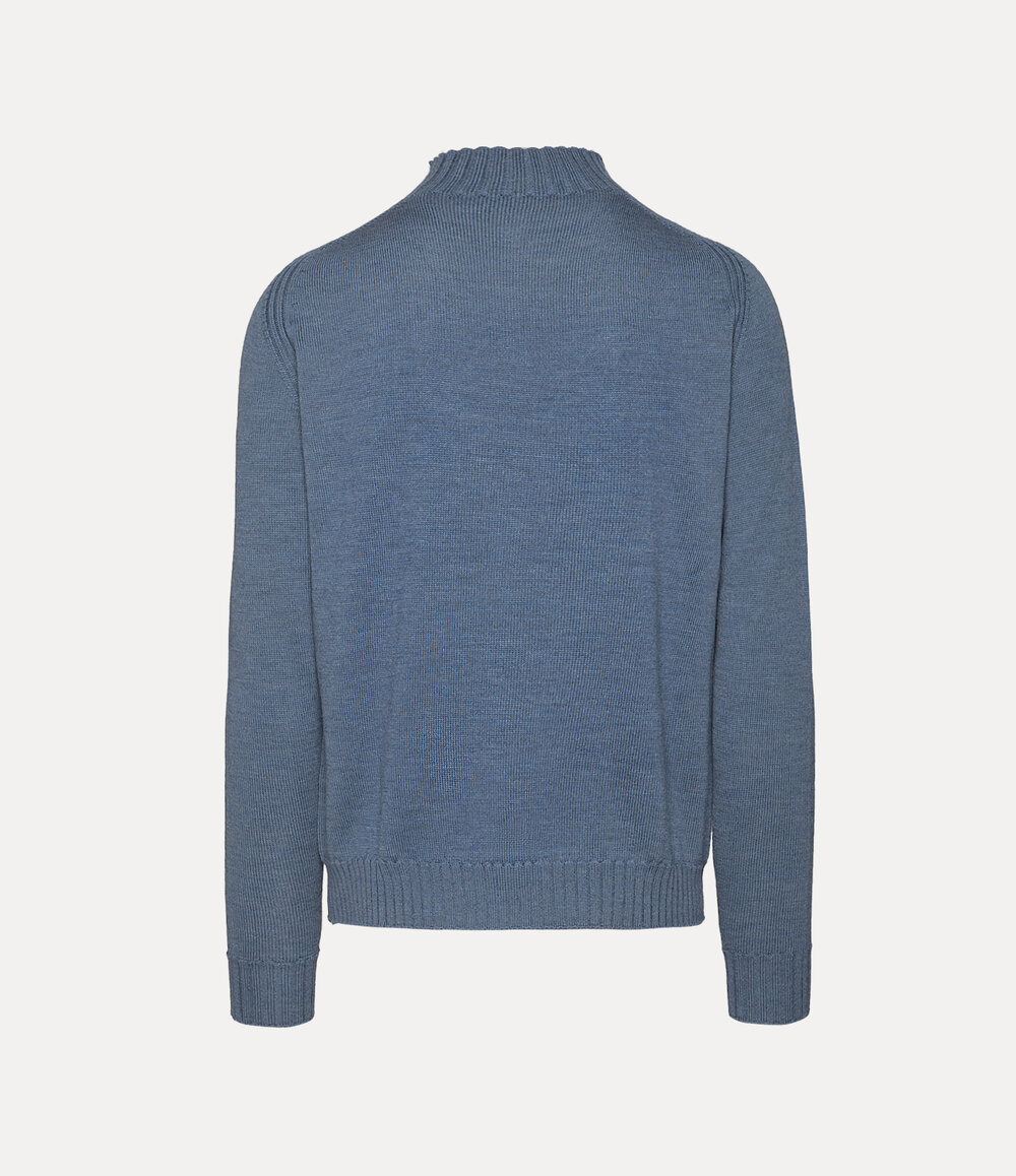 Vivienne Westwood Fisherman Jumper in Denim Blue, view 2