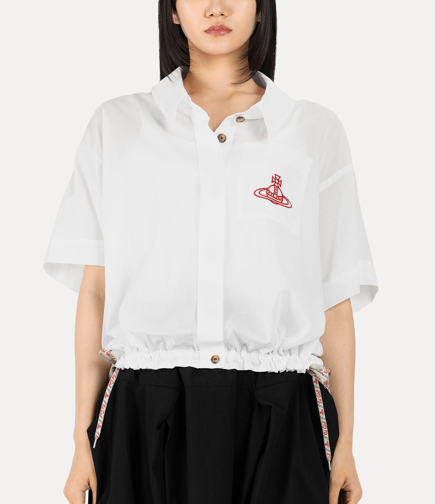 Organic Lawn Drawstring Shirt  large image number 4