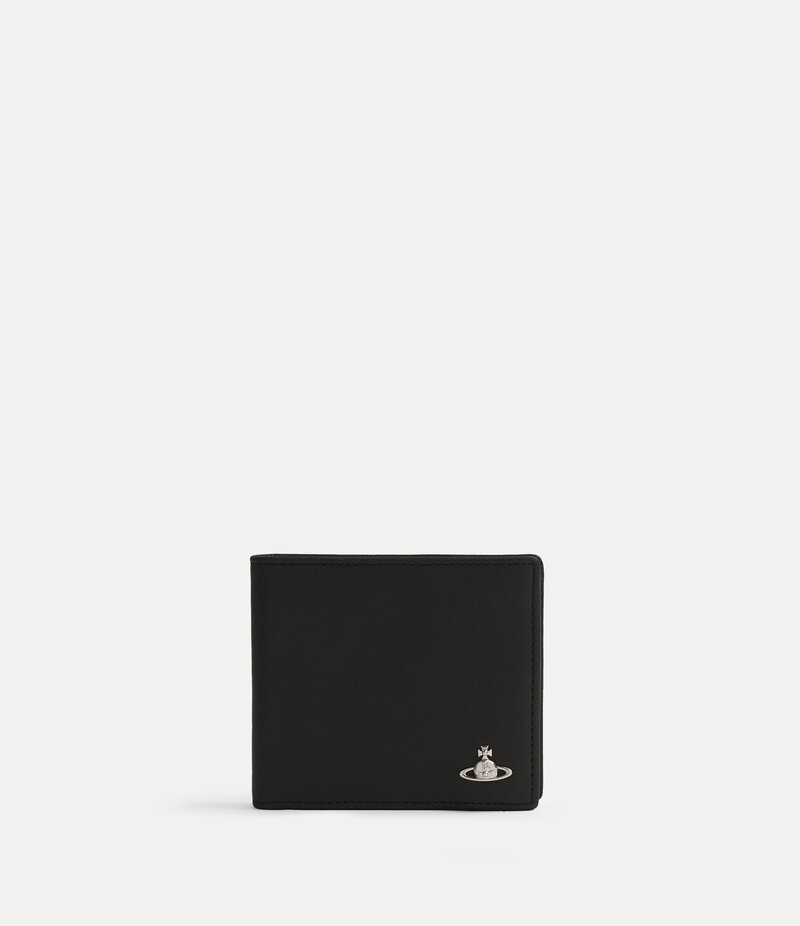 Vivienne Westwood Man. Billfold Wallet in Black
