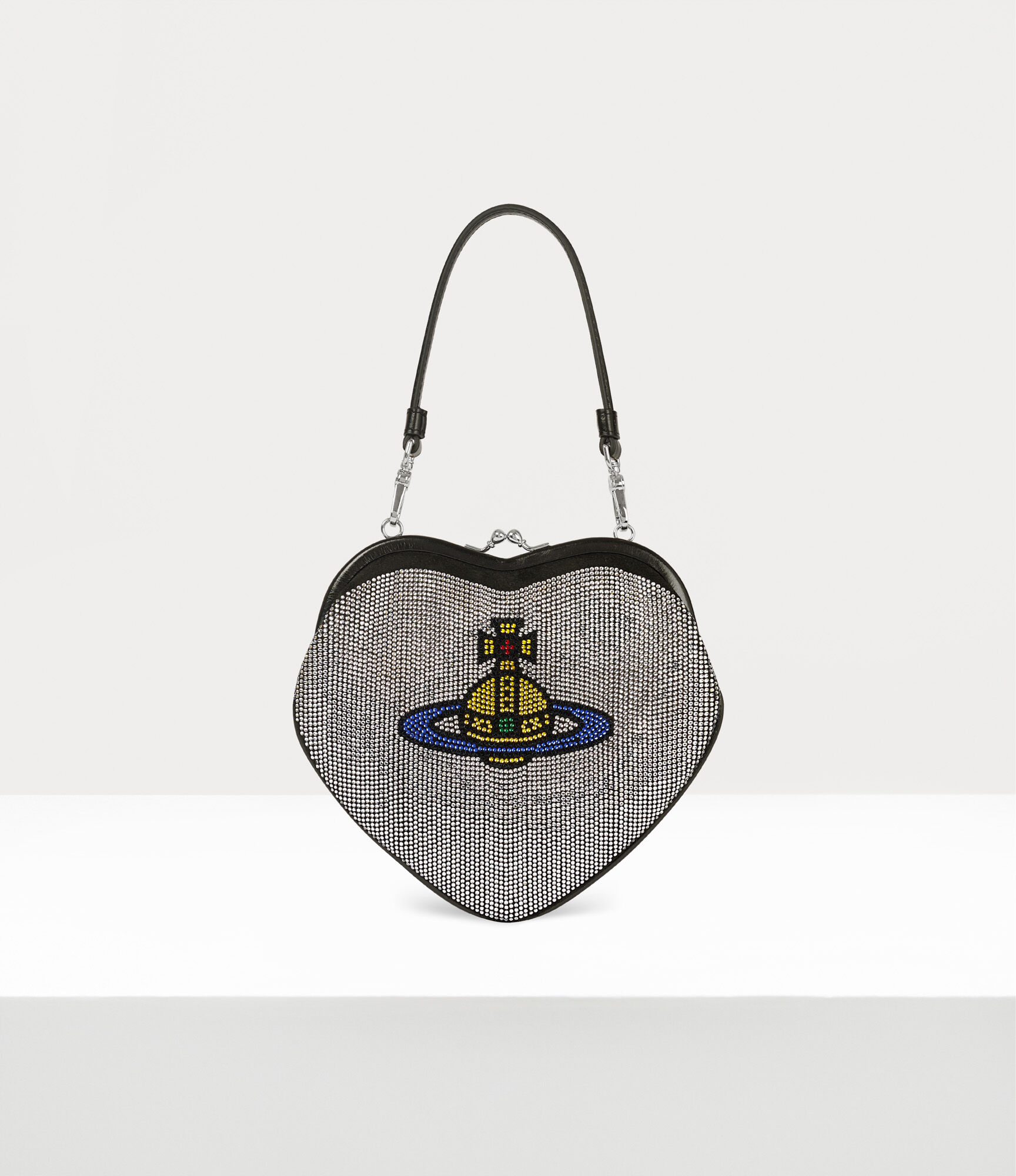 Belle Heart Frame Purse