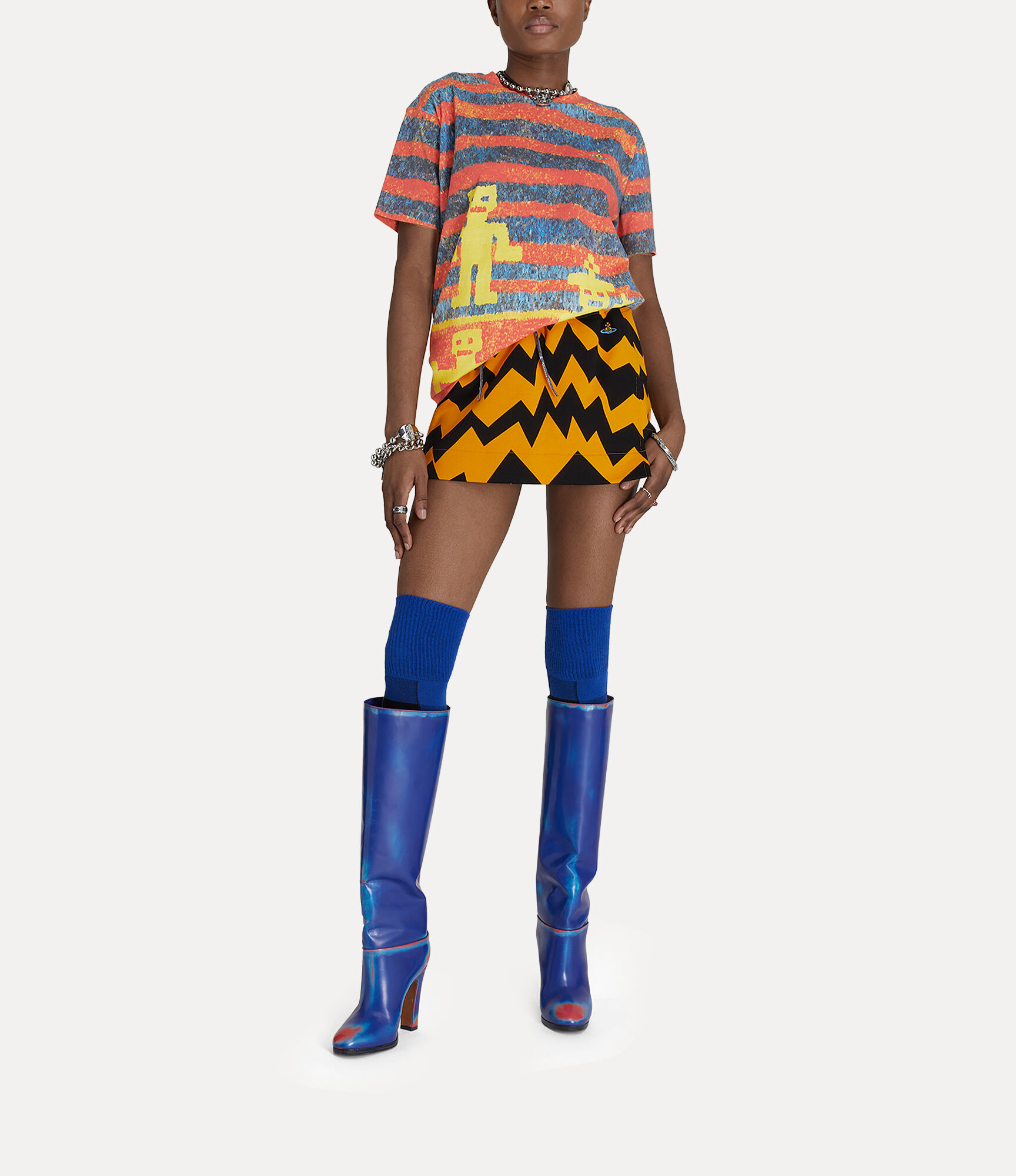 Boxer mini skirt  large image number 1